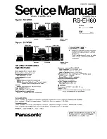 Technics RS-EH60 Service Manual preview