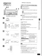 Preview for 19 page of Technics RS-hd70 Operating Instructions Manual