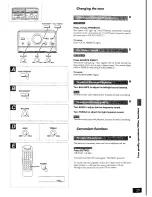 Preview for 25 page of Technics RS-hd70 Operating Instructions Manual