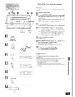 Preview for 27 page of Technics RS-hd70 Operating Instructions Manual