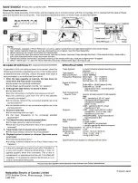 Preview for 6 page of Technics RS-M205 - SERVICE Operating Instructions Manual