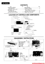 Предварительный просмотр 2 страницы Technics RS-M226 Service Manual