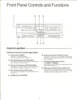 Предварительный просмотр 6 страницы Technics RS-T9032 Operating Instructions Manual