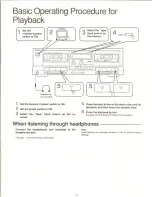 Предварительный просмотр 9 страницы Technics RS-T9032 Operating Instructions Manual