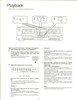 Предварительный просмотр 10 страницы Technics RS-T9032 Operating Instructions Manual