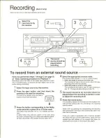 Предварительный просмотр 14 страницы Technics RS-T9032 Operating Instructions Manual