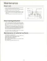 Предварительный просмотр 20 страницы Technics RS-T9032 Operating Instructions Manual