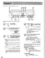 Preview for 6 page of Technics RS-TR252 Operating Instructions Manual