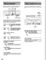 Preview for 8 page of Technics RS-TR252 Operating Instructions Manual