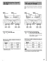 Preview for 9 page of Technics RS-TR252 Operating Instructions Manual