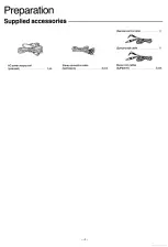 Предварительный просмотр 4 страницы Technics RS-TR313 Operating Instructions Manual