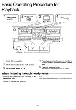 Предварительный просмотр 9 страницы Technics RS-TR313 Operating Instructions Manual