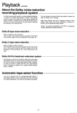 Предварительный просмотр 12 страницы Technics RS-TR313 Operating Instructions Manual