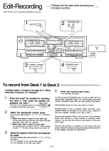 Предварительный просмотр 16 страницы Technics RS-TR313 Operating Instructions Manual