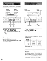 Предварительный просмотр 10 страницы Technics RS-TR373 Operating Instructions Manual