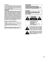 Предварительный просмотр 3 страницы Technics RS-TR575 Operating Instructions Manual