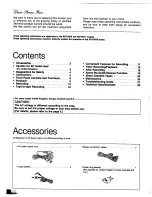 Preview for 2 page of Technics RS-TR777 Operating Instructions Manual