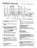 Preview for 9 page of Technics RS-TR777 Operating Instructions Manual