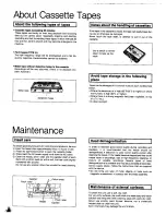 Предварительный просмотр 20 страницы Technics RS-TR777 Operating Instructions Manual