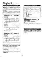 Preview for 10 page of Technics RSTR155 - DUAL CASS RECORDER Operating Instructions Manual