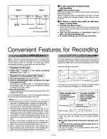 Preview for 13 page of Technics RSTR155 - DUAL CASS RECORDER Operating Instructions Manual