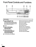 Предварительный просмотр 6 страницы Technics S-PG340 Operating Instructions Manual