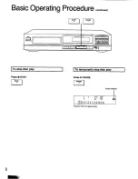 Preview for 8 page of Technics S-PG340 Operating Instructions Manual