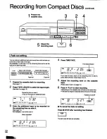 Preview for 22 page of Technics S-PG340 Operating Instructions Manual