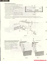 Предварительный просмотр 4 страницы Technics SA-404 Service Manual