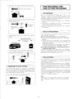 Предварительный просмотр 9 страницы Technics SA-500 (DG) Operating Instructions Manual