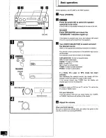 Предварительный просмотр 16 страницы Technics SA-AX530 Operating Instructions Manual