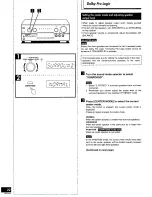 Предварительный просмотр 22 страницы Technics SA-AX530 Operating Instructions Manual