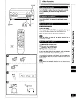 Предварительный просмотр 29 страницы Technics SA-AX530 Operating Instructions Manual