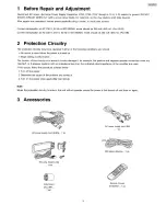 Preview for 3 page of Technics SA-AX540 Service Manual