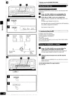 Preview for 20 page of Technics SA-AX610 Operating Instructions Manual