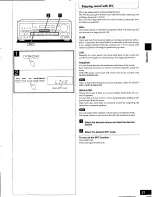 Preview for 21 page of Technics SA-AX610 Operating Instructions Manual