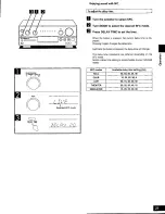 Preview for 31 page of Technics SA-AX720 Operating Instructions Manual