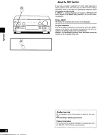 Preview for 34 page of Technics SA-AX720 Operating Instructions Manual