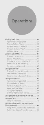 Preview for 33 page of Technics SA-C600 Owner'S Manual