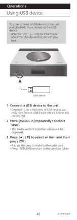 Preview for 46 page of Technics SA-C600 Owner'S Manual