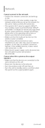 Preview for 101 page of Technics SA-C600 Owner'S Manual