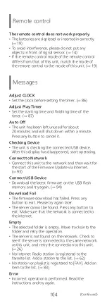 Preview for 104 page of Technics SA-C600 Owner'S Manual