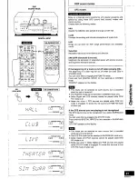 Предварительный просмотр 21 страницы Technics SA-DA10 Operating Instructions Manual