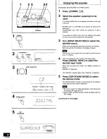 Предварительный просмотр 22 страницы Technics SA-DA10 Operating Instructions Manual