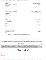 Предварительный просмотр 3 страницы Technics SA-DA10 Service Manual