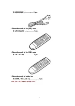 Preview for 4 page of Technics SA-DV290EE Service Manual