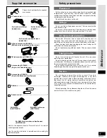 Preview for 3 page of Technics SA-DX1050 Operating Instructions Manual