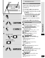 Preview for 13 page of Technics SA-DX1050 Operating Instructions Manual