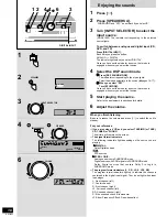 Preview for 18 page of Technics SA-DX1050 Operating Instructions Manual