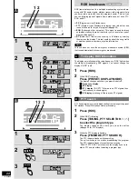 Preview for 24 page of Technics SA-DX1050 Operating Instructions Manual